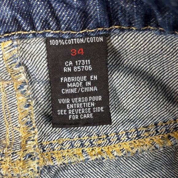 Buffalo David Bitton Distressed Denim Jeans 34x34 - Picture 5 of 8